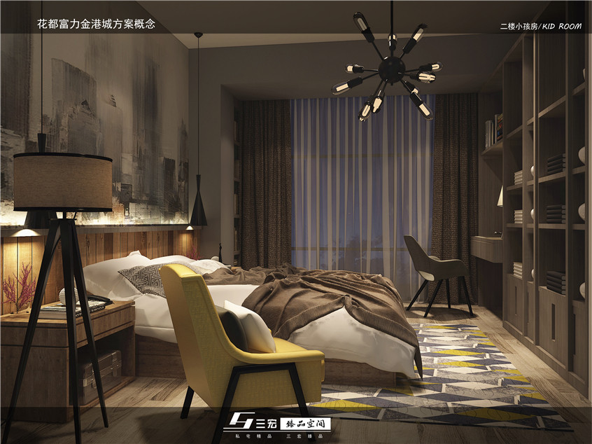 美式风格房间设计.jpg