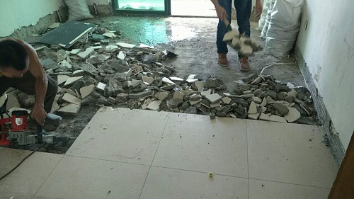 打拆现场