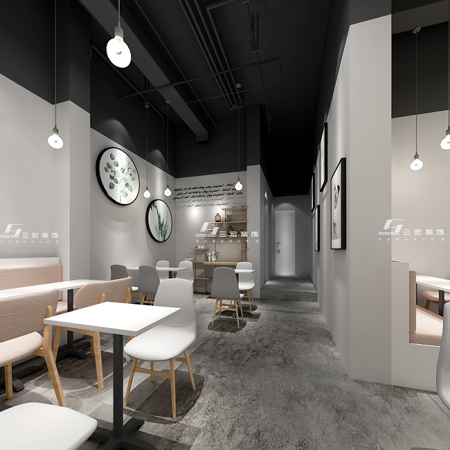 奶茶店设计装修