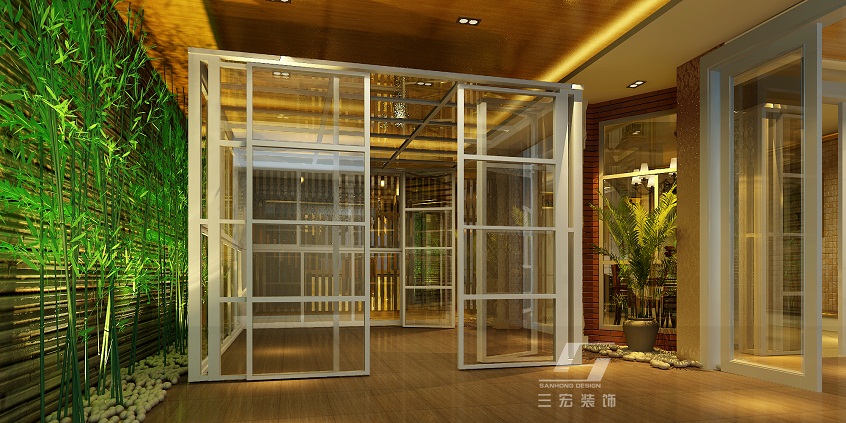 门窗店展厅装修